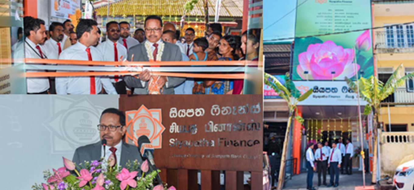 Siyapatha Finance PLC celebrates the opening of the 30th branch in its network