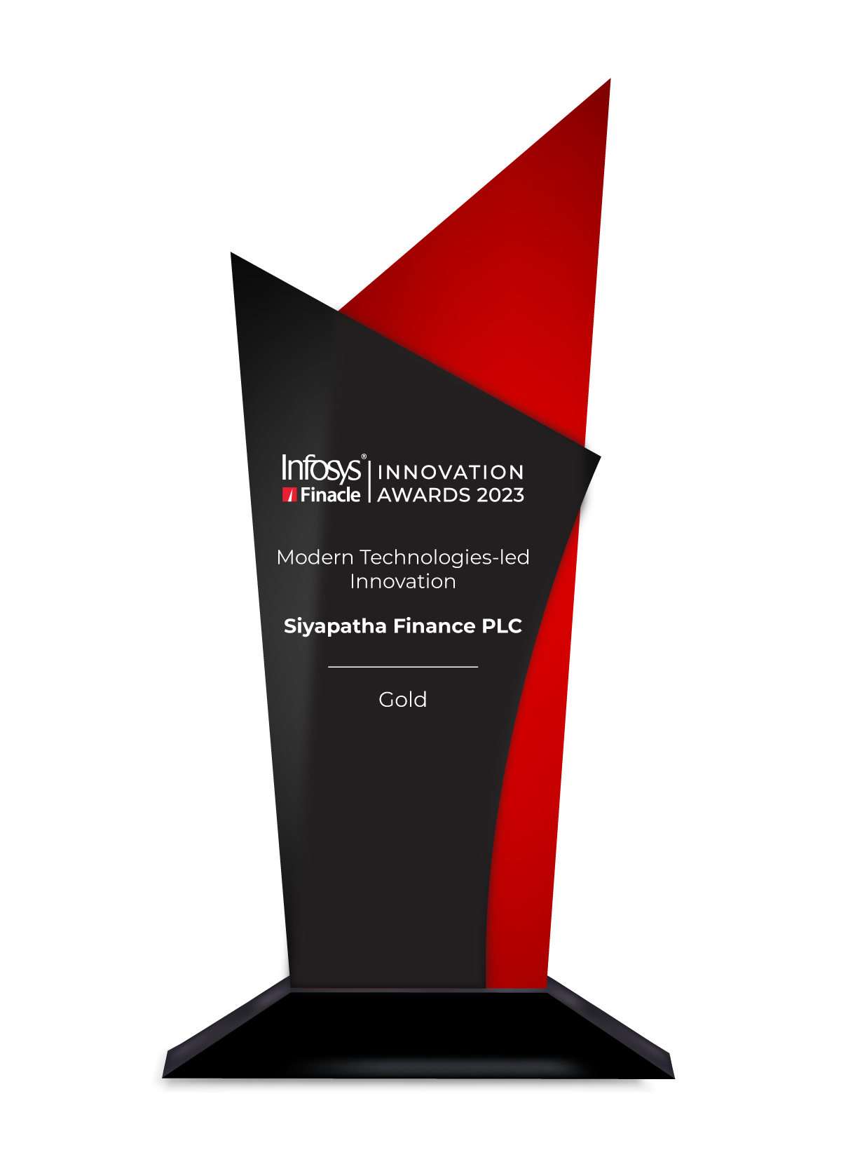 Awarded in the Gold Category for modern technologies-led innovation